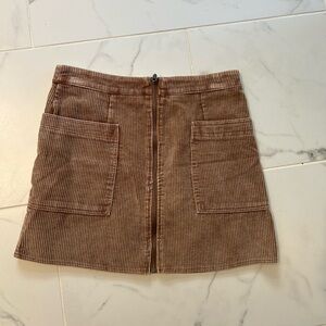 NWOT Mini Corduroy Skirt